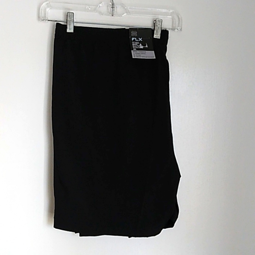 FLX 7" Inseam Short Urban Commuter Black Performance‎ Athletic Shorts Wic…